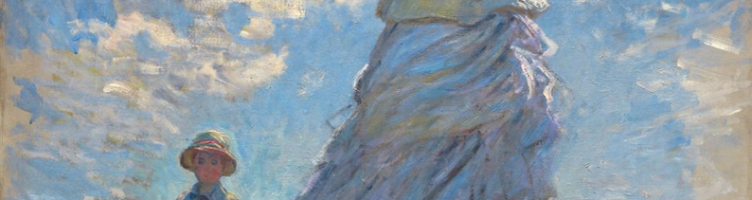 Paint Along with Toaa: The Woman with the Parasol by Claude Monet