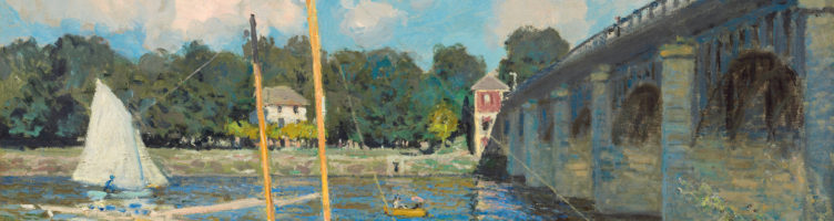 “The Bridge at Argenteuil” by Claude Monet