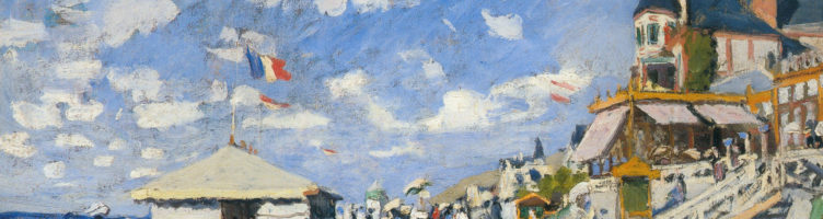 Paint Like Claude Monet with Toaa Dallo | Sur les planches de Trouvilleoil on canvas50 x 70 cm