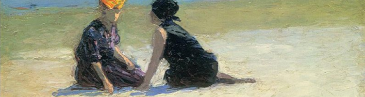 Paint Along with Toaa Dallo: Confidences by Edward Potthast